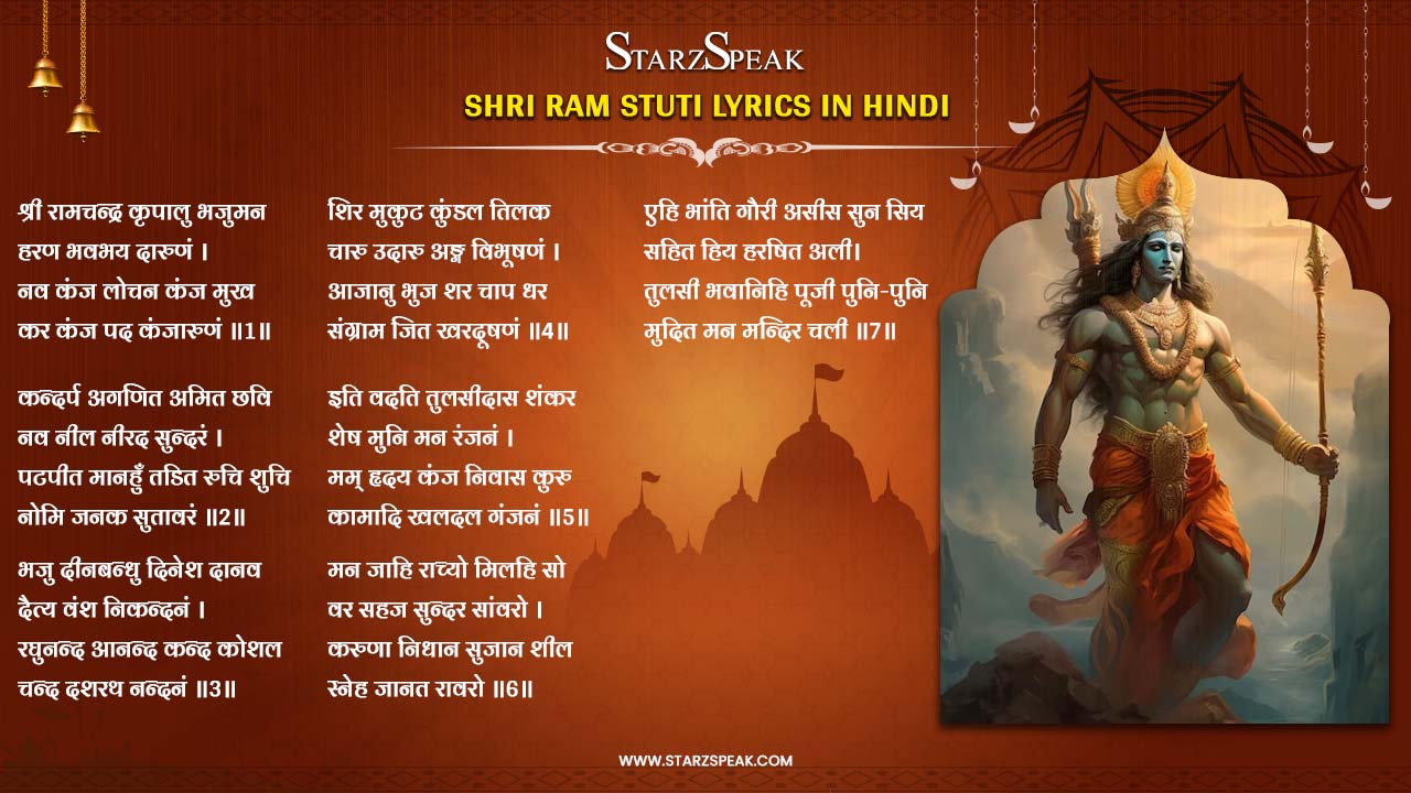 Nitin Mukesh Shree Ram Stuti lyrics